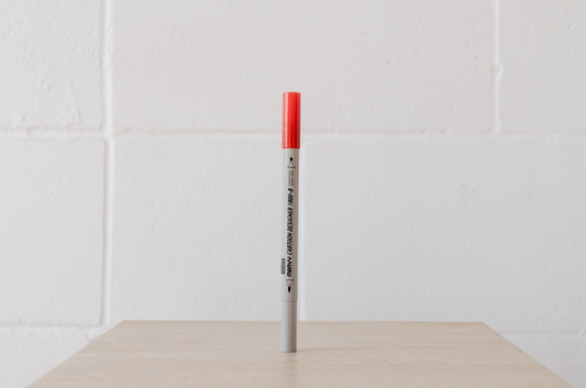 Marvy Cartoon Designer Dual-Ended Skin Marker Pen (Red)