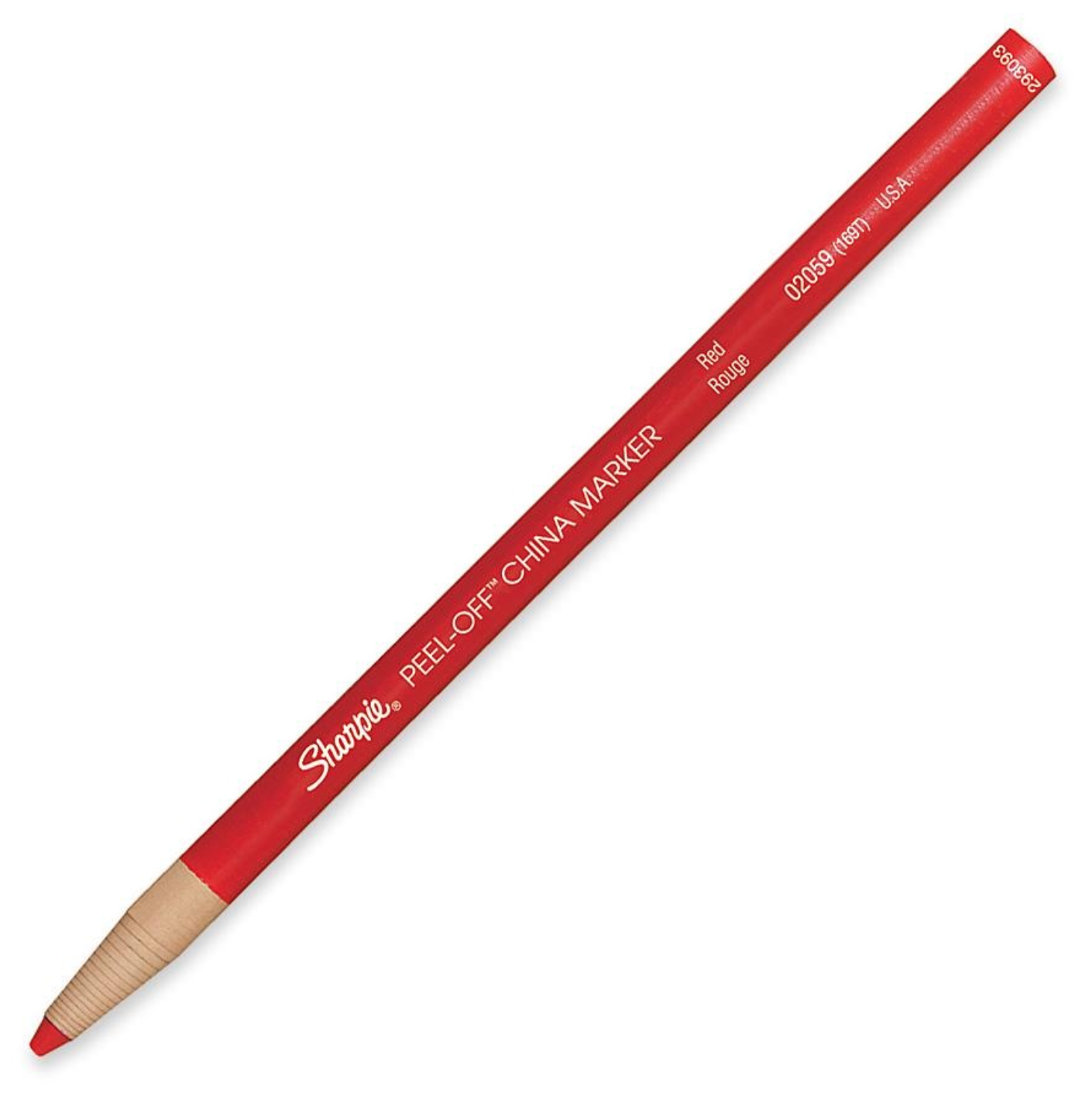 Sharpie Peel Off China Marker - Red