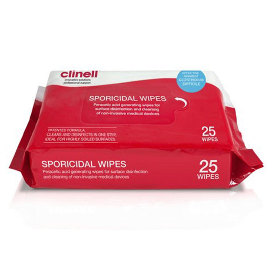 Clinell Sporicidal Wipes - Pack (25)